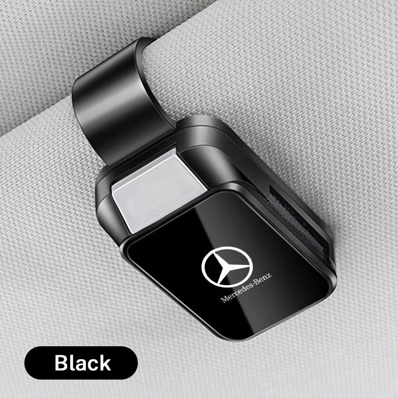 New High-End Style Car Glasses Clip Case Sunglasses For Mercedes Benz A W203 W204 W177 W247 C200L W205 W176 W16 E300 GLC GLK CLA