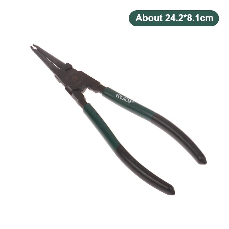 1Pcs Laoa 7 Inch Internal External Pliers Retaining Clips Portable Multifunctional Snap Ring Circlip Pliers For Hand Tool as the picture