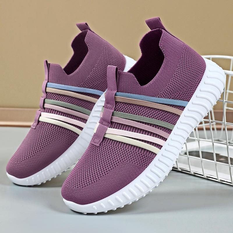 Women's Versatile Shoes Casual Shoes One-step Lazy Shoes Breathable Single Shoes