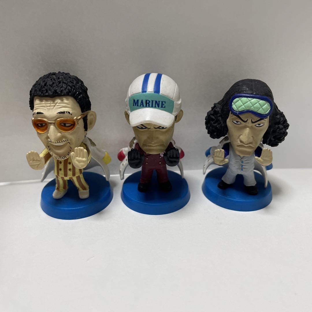 

[USED] ONE PIECE Ani-Chara Heroes Three Admirals Navy