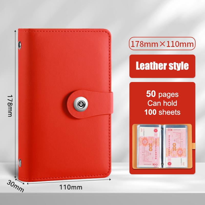 100 Umschläge Geldspar-Challenge Paar Sparen Geld Notizbuch mit Passwortschloss Sparordner Wiederverwendbares Budget-Sparbuch