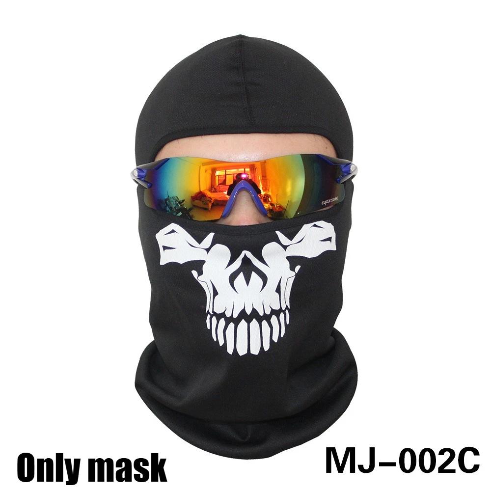 Skull Balaclava Ghost Windproof Motorcycle Full Face Bandana Halloween Tactical Balaclava Hood Skull Balaclava