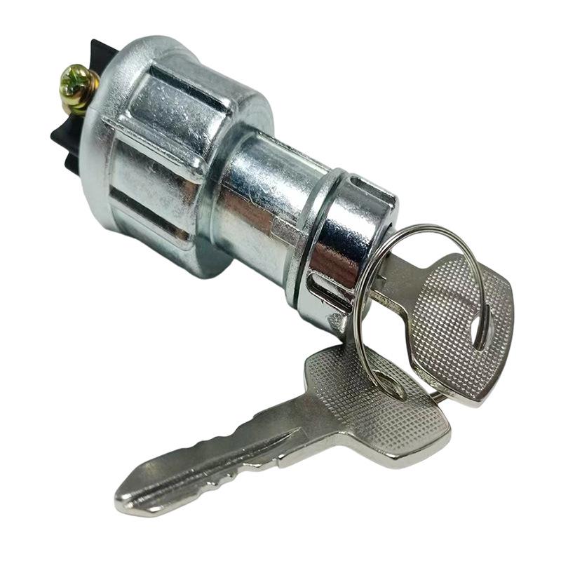 Compact Portable Ignition Switch Key with Metal Shell for Construction and Agricultural Vehicles