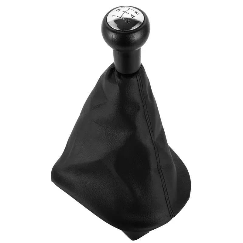 5-Gang Schalthebelknauf Schalthebel Stange Gamasche Stiefel PU Abdeckung für Peugeot 206 207 307 CC Citroen C3/C5/Xsara Autozubehör