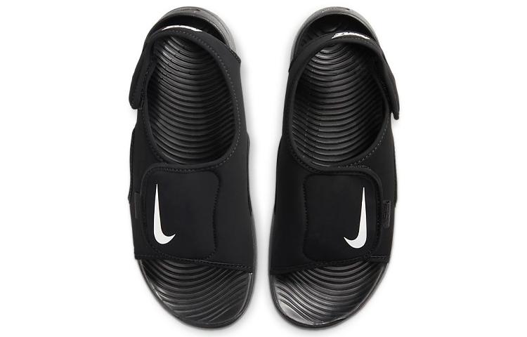 Nike Sunray Adjust 5 V2 Comfortable And Breathable Sandal Black White Kids' DB9562-001