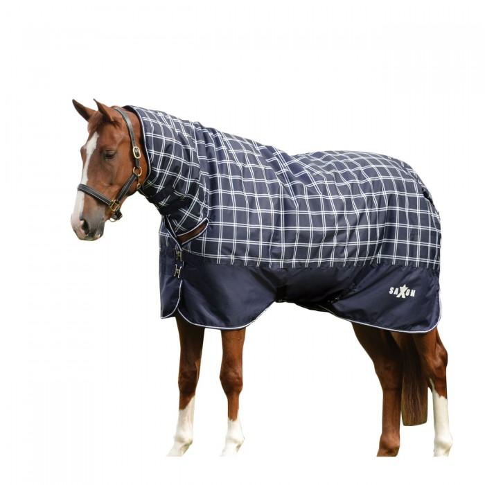 Comparer les prix de Saxon Defiant Combo Neck Plaid Midweight Horse Turnout Rug