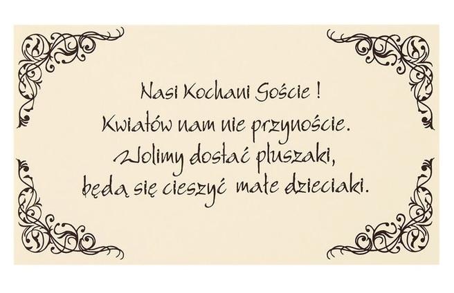 Wkładki Do Zaproszeń 25 Szt.