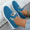 Big Size Sports Single Shoes Muffin Flat Bottom Side Zipper Color Casual Sneakers