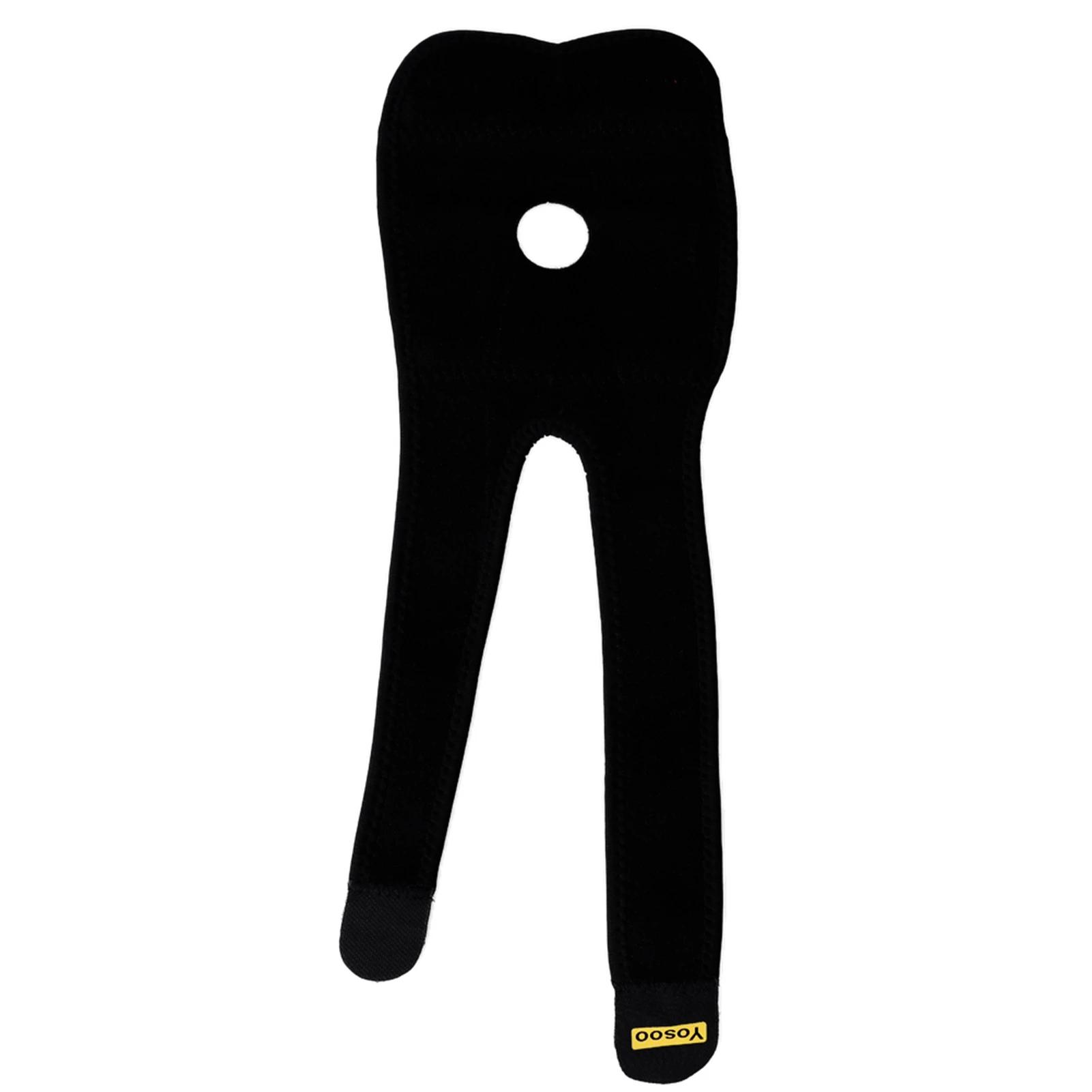 

Регулируемый неопреновый бандаж для поддержки локтя теннисиста-гольфиста чёрный