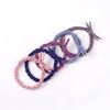 Colorful Plaited Braid Hairband with High Elasticity, Hair Elastic Band, Thickened Hand-woven Hair Tie, Knotted Hair Rope