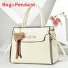 Womens Fashion Shoulder Bag With Details And Mobile Pocket For Casual Outings