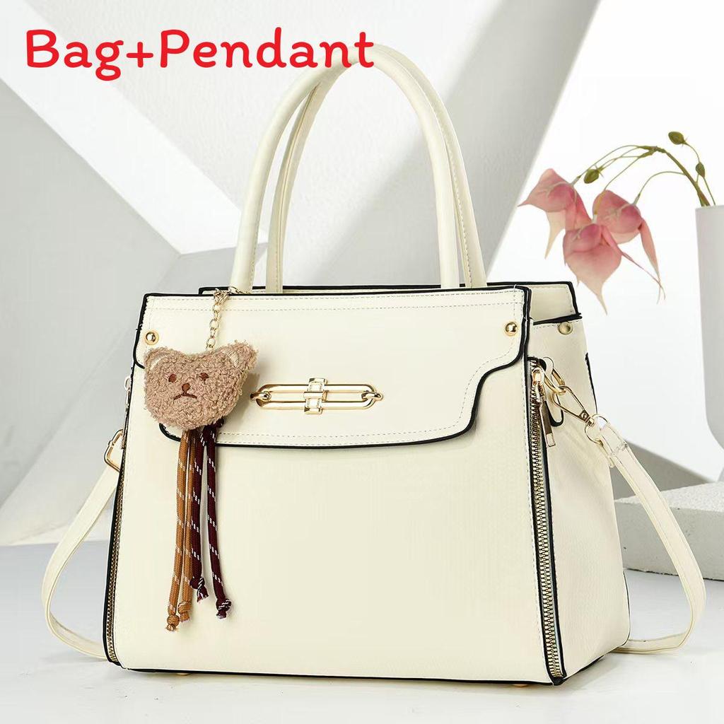 Womens Fashion Shoulder Bag With Details And Mobile Pocket For Casual Outings