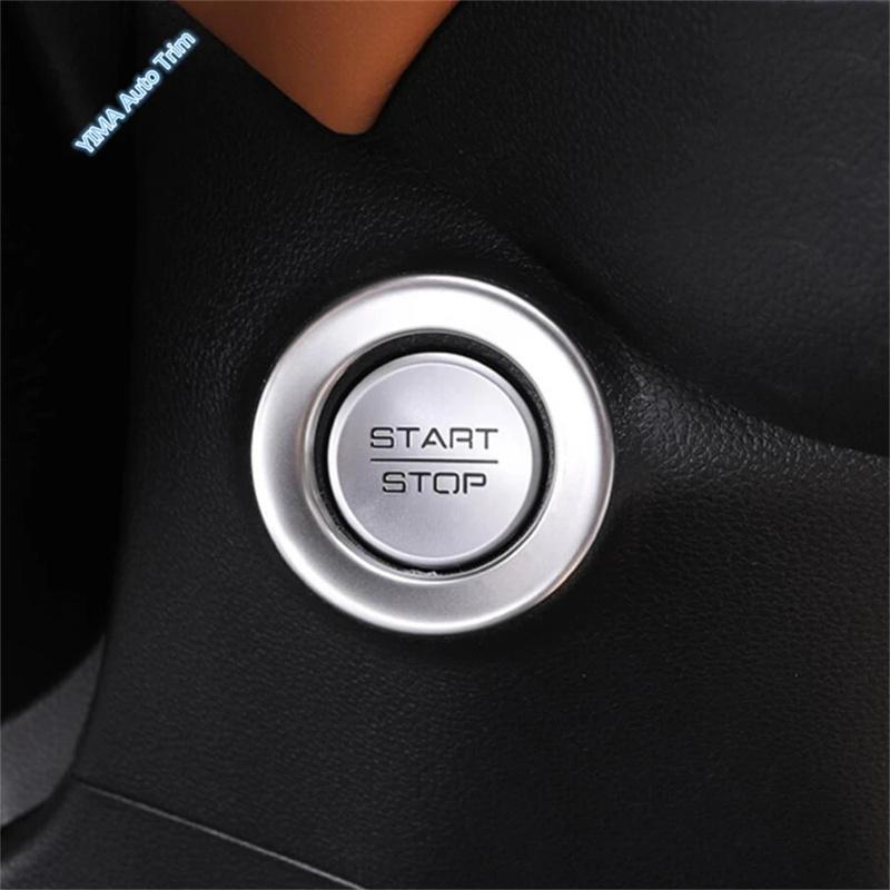 Interior Accessories For Haval Jolion -2024 Car Ignition Device One-click Start Button Decorative Ring Trim Modify Sticker