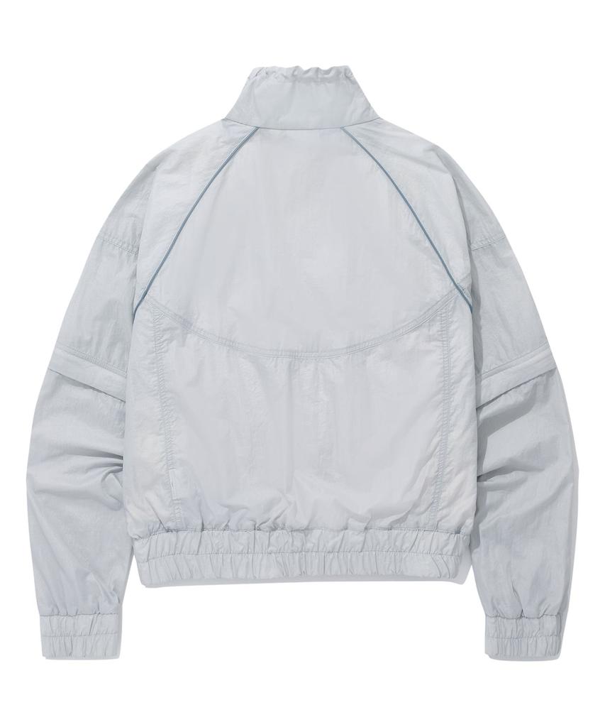 Covernat Woman Silky Nylon Detachable Jumper Light Gray