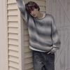Teenie Weenie Men's Retro Gradient Stripe Knitted Sweater