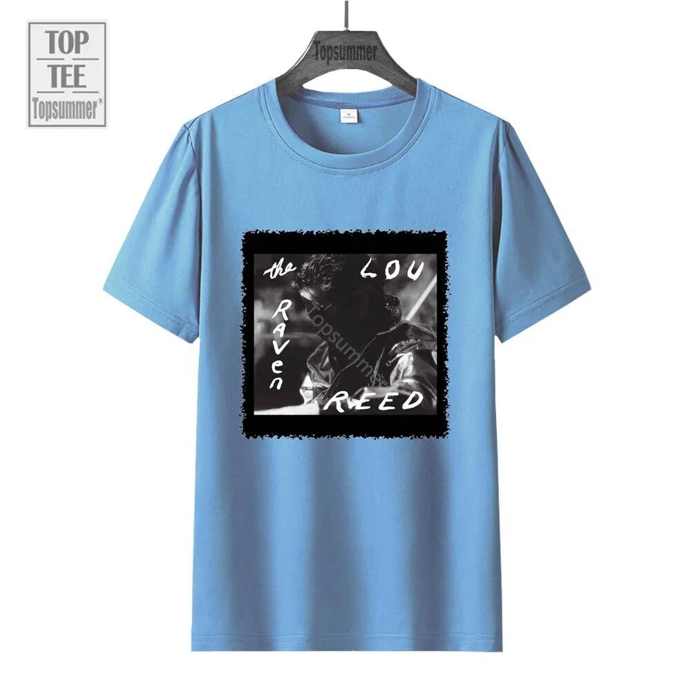 Tricou The Raven Album Lou Reed Tour Tricou Pop Trend Bumbac Tricou cupluri Top supradimensionat