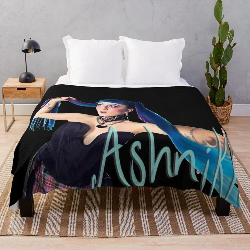 Ashnikko Demidevil Throw Blanket Bed Fashionable decorative Blankets 75X95CM
