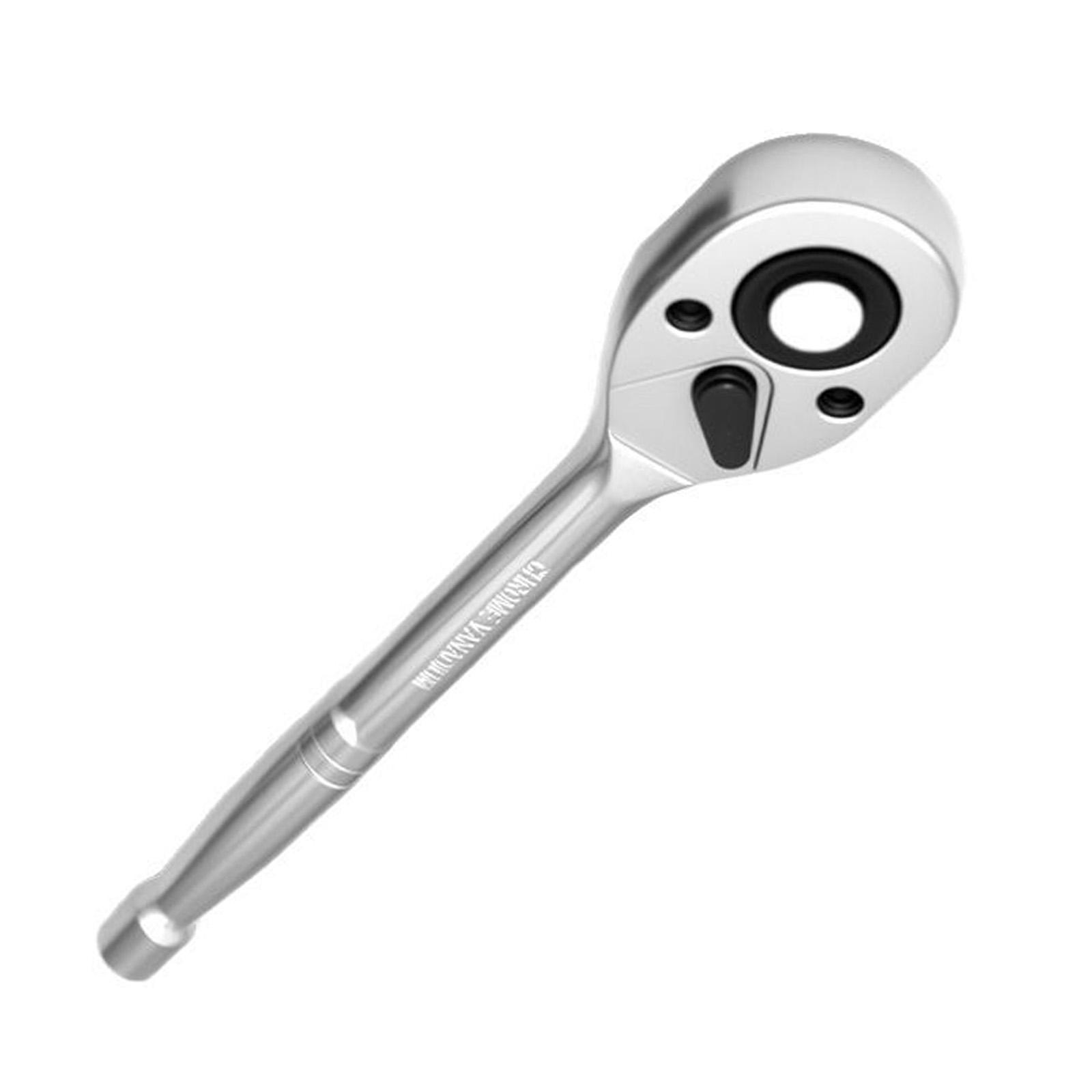 

Multiple Size 1/2 1/4 3/8 Ratchet Spanner With Quick Directional Switching Suitable For Tight Space Mechanical Repair 14
