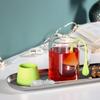 Tea Infuser Hat With Drip Tray Silicone Loose Leaf Tea Steeper With Stainless Steel Tea Strainer Tea Accessories Christmas Gift