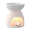 Ceramic Aroma Burner Essential Oil Lamp Hollowing Candle Holder Incense Censer