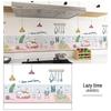 Thickened Cartoon Pet Self-Adhesive Waterproof Kitchen Wall Sticker