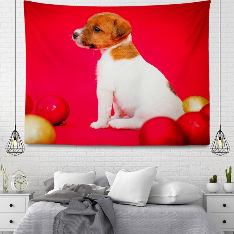 Weihnachtsserie zum Aufhängen, Stoffteppich