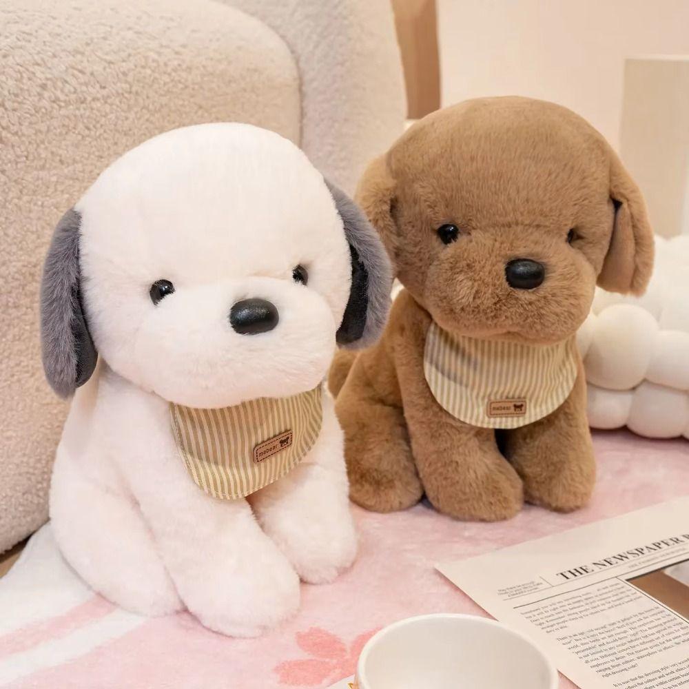 PP Cotton Cartoon Dog Plush Toys Interactive Stuffed Animal Dog Doll  Kids Gifts