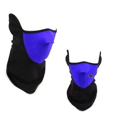 Riding Mask - C493E - Cold Protection - Blue - Bicycle - Paintball
