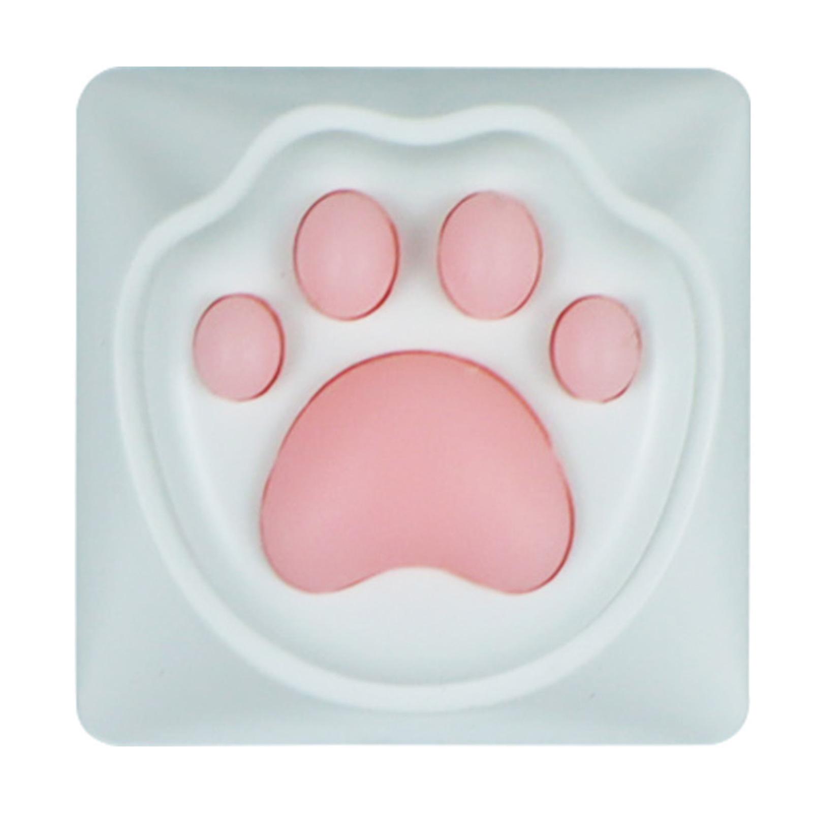 

Милый колпачок для клавиш Cat Paw, колпачок для клавиш Cat Claw для механических клавиатур MX, мягкий силиконовый 3D-дизайн, колпачки для клавиш ESC, замена