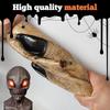 Halloween Alien Maske Maskenballmaske Latex Horror Gesichtsmaske Kreative Alien Gesichtsbedeckung Realistische Alien Kopfmaske für Party Requisiten