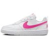 (GS) Court Borough Low Recraft 'Blanc Rose Laser' Enfant DV5456-113