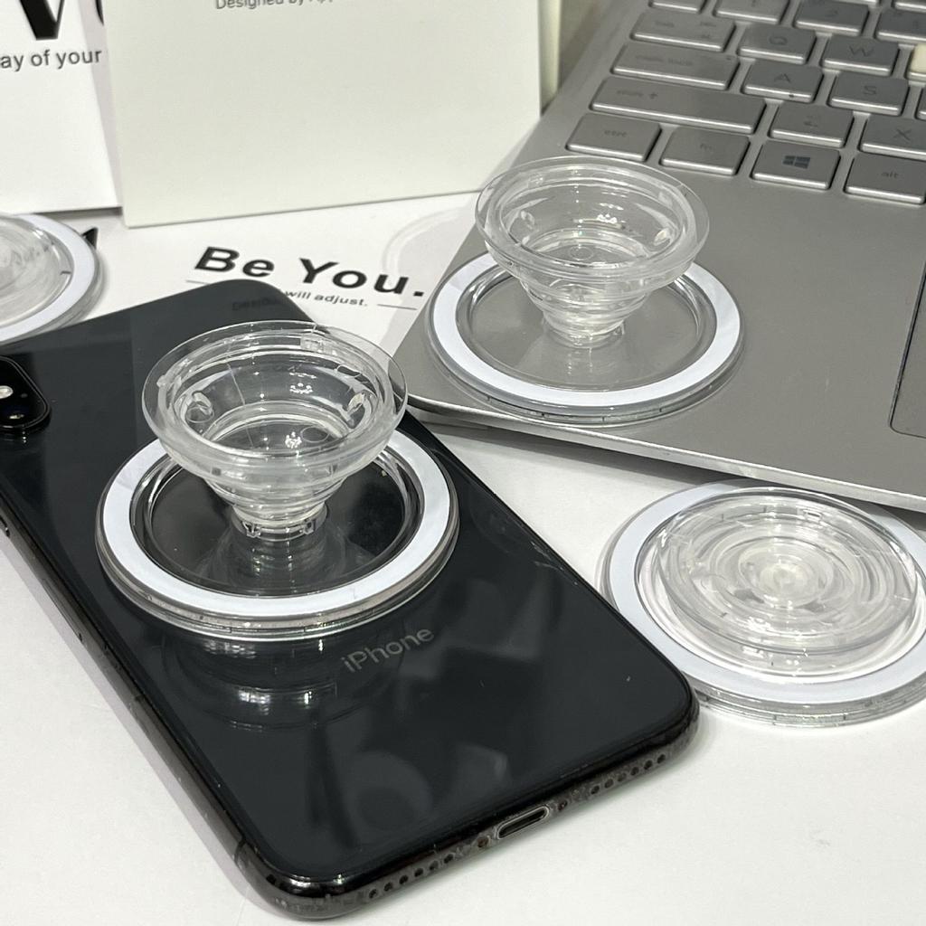 Magnetický skladací držiak na mobilný telefón Zásuvka na vrecko Podpora pre Magsafe IPhone Mac Samsung Safe Ring Finger Expansion Stand