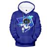 Fashion Astro Bot Print Clothes Streetwear Women Men Hoodies Sweatshirt Hooded Long Sleeve Pullover Tops