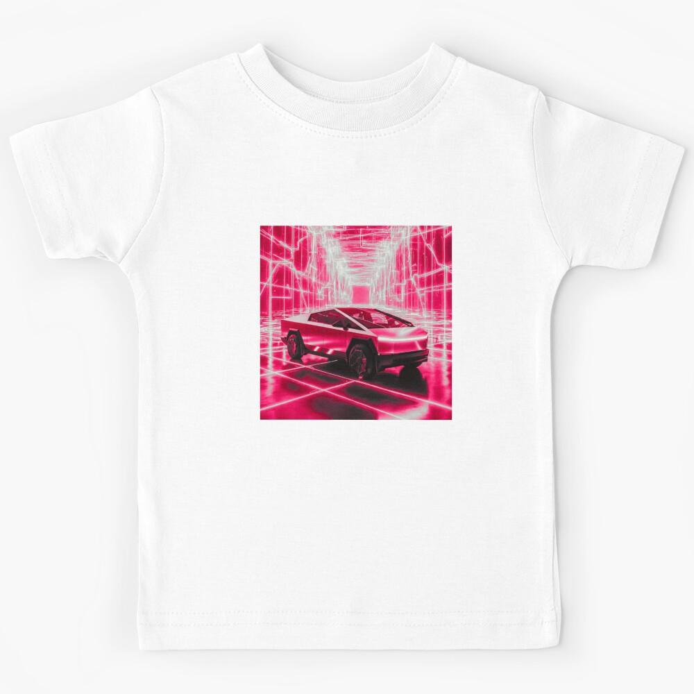 cybertruck artwork Kids T-Shirt 120