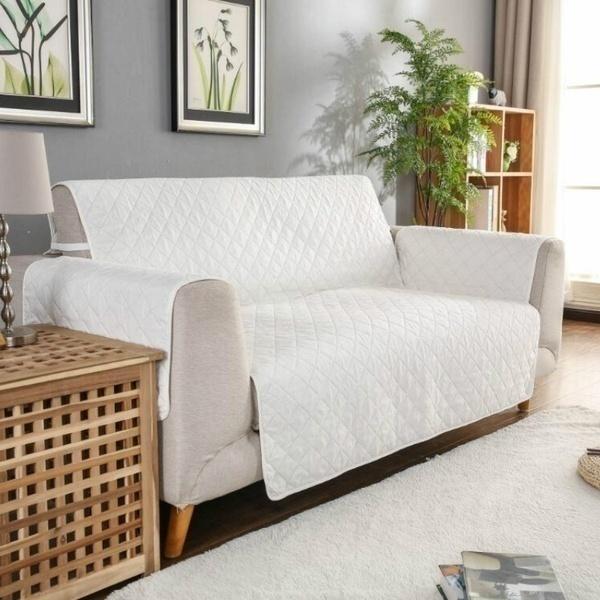 Dog Pets Sofa Cover Washable Removable Towel Armrest Couch Covers Slipcovers Couch Single/Two/Three Seater