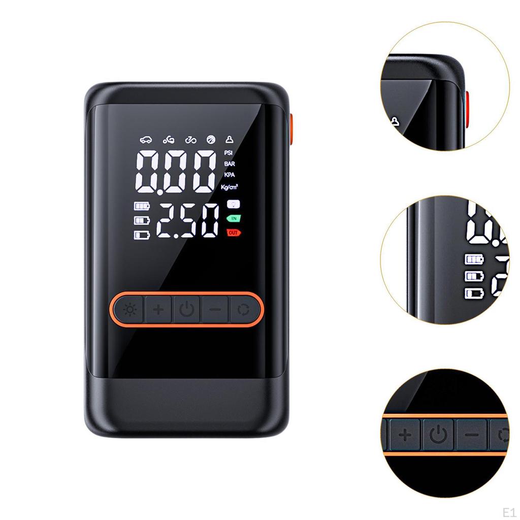 Car Tire Pump Lightweight Air Compressor for Bicycles Ball Motorcycle