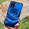 Per cover custodia TCL 501 Per TCL501 Silicone Morbido Marmo Nero Paraurti Funda Coque per TCL 501 T433D Protezione Completa 2024