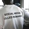 2025 Social Media Killed Romance Men Women T Shirt  Aesthetic Valentine's Print T-Shirt Couple Cotton Tee Summer Tops Clothing