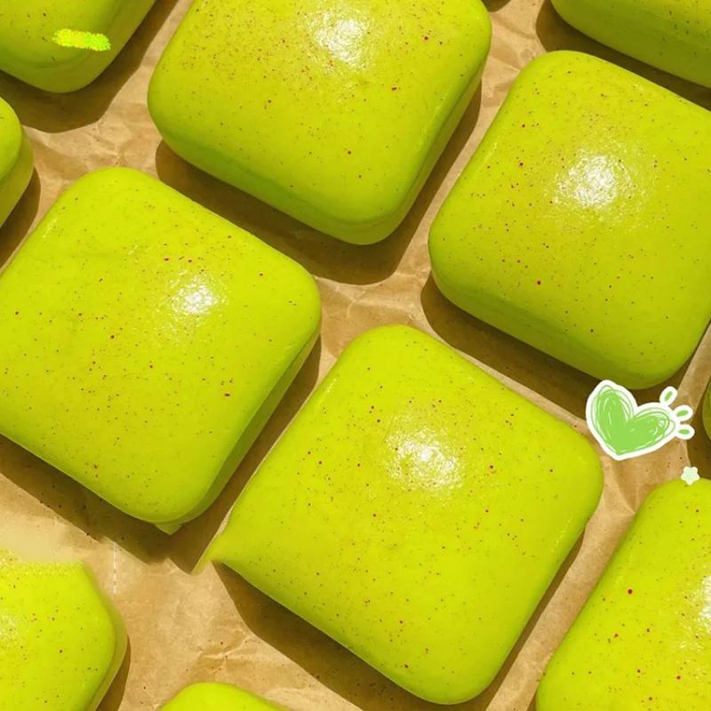Squishy Simulated Square Bread Squeeze Toy Stress Relief Slow Rising Small Toast Sensory Fidget Toys For Anxiety Adhd Kids Adult