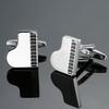 Piano Music Note Sleeve Button Drum Music Instrument Series Cufflinks  Concert Accessories