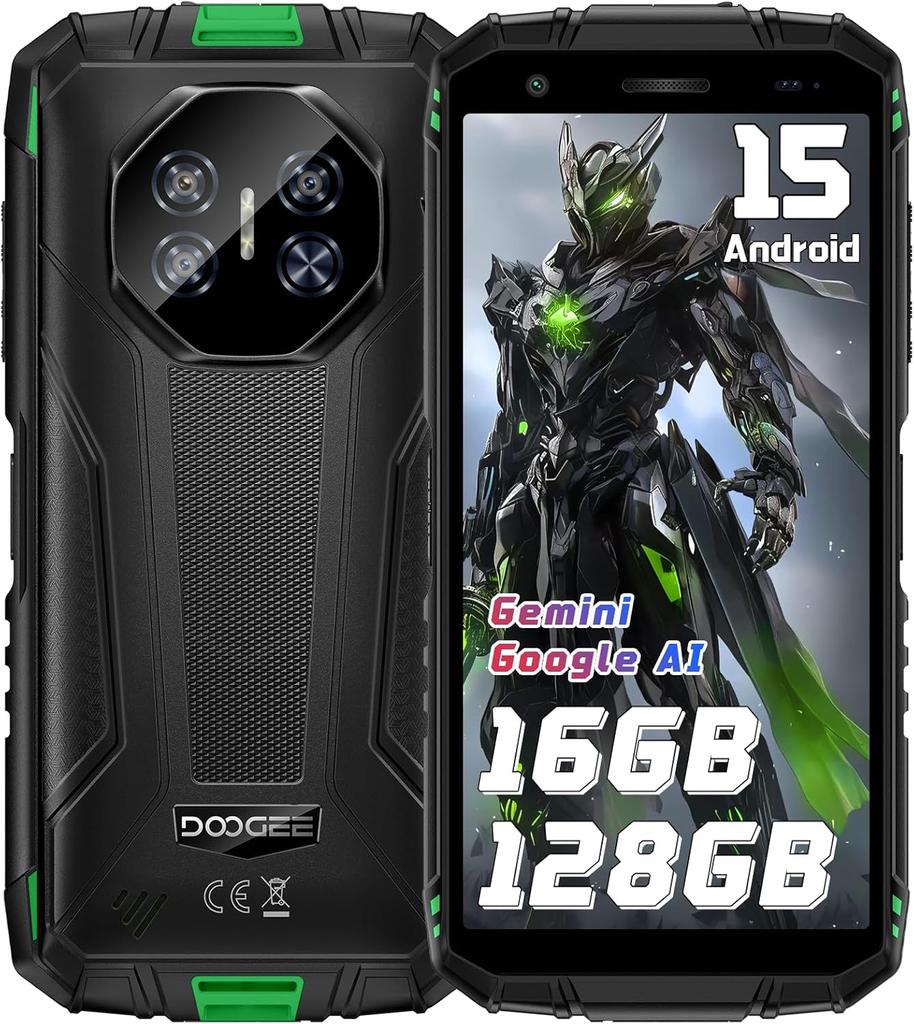 DOOGEE Fire3 Pro Cellhone 16GB+128GB 5.5" Display 16MP 8350mAh Android 15