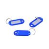 100X Mixed Labels Name Tag Split Car Door Keychain