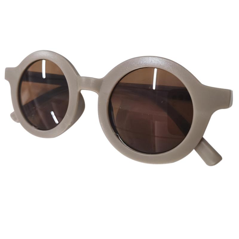 Children's Sunglasses Anti-Uv Round Frame Kids Sunglasses Baby Boys Girls Eyewear