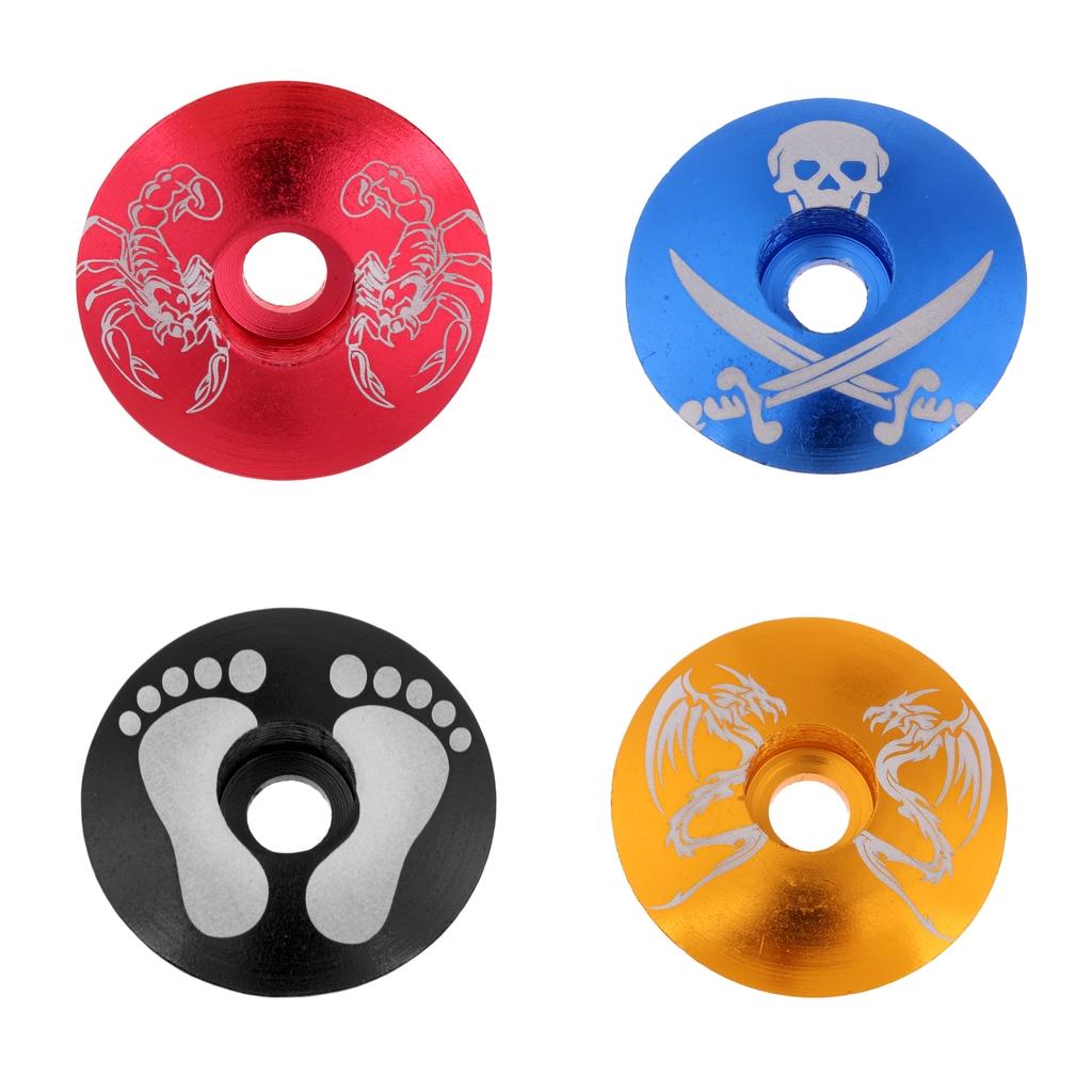 Cache-culasse de potence de jeu de direction 1/8" 28,6 mm - Diverses couleurs