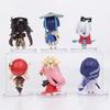 Exquisite Pvc Anime Mascot Model Set First Generation 8cm 290g Collectible Figures