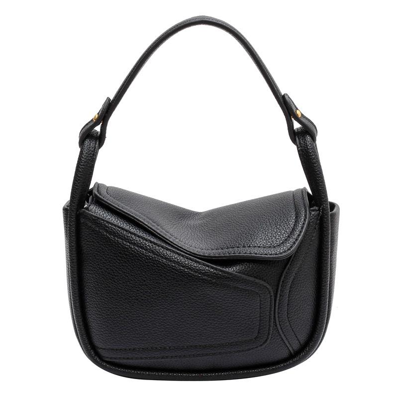 Feeling retro small square bag women's 2026 summer new niche portable commuter shoulder messenger bag women