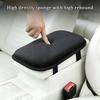 Car Armrest Pad Durable Universal Soft 1pc Plush Heightening Pad For Central Console For Vehicles For Car Interior Armrest Cover