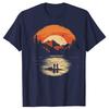Mens Outdoor Activity Tshirt Enjoy Fishing Moment Shirts Men Clothing Tops Graphic T Shirts Vintage T Shirt Streetwear