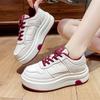 Platform Women's 2026 Spring New Sports and Leisure Shoes Heightening Women's Shoes Lightweight Muffin Board Shoes