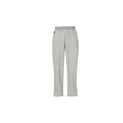 Pantalon de sport décontracté en maille molletonnée à taille haute avec cordon de serrage pour femme Gris DD5087-063